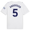 Maglia ufficiale Manchester City Anderson 5 Alternativa 2026-27 per Uomo