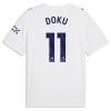 Maglia ufficiale Manchester City Doku 11 Alternativa 2026-27 per Uomo
