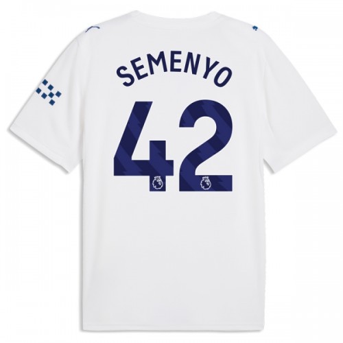 Maglia ufficiale Manchester City Semenyo 42 Alternativa 2026-27 per Uomo Maglia ufficiale Manchester City Semenyo 42 Alternativa 2026-27 per Uomo